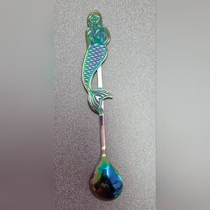 New Stainless Steel Mermaid  Tea/coffee Spoons.  Mirror Polished. 3 available
